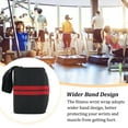 thumbnail image 5 of kurtrusly Attelle de Poignet Optimale Croisement Entraînement Physique Attelle de Pouce Sangle Support de Main Bande de Compression Résistante à la Transpiration Bandeaux Professionnels Rouge, 5 of 5