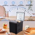 thumbnail image 7 of KBS 2LB 20-in-1 Bread Maker Machine with Automatic LCD display,2 Custom menus,15 Hour delay timer, Black Model#070, 7 of 7