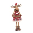 thumbnail image 1 of Figura de muñeco de alce navideño, estatua de Navidad, colección de adornos navideños novedosos, estatua de alce para fiesta, decoración del hogar de Estilo D 22x15x68cm Baoblaze Figura de muñeco de alce navideño, 1 of 8