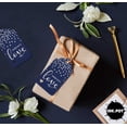 thumbnail image 4 of Inkdotpot Pack Of 50 Real Silver Foil Paper Tags Made With Love Text Favor Hang Tags, 4 of 6