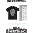 thumbnail image 4 of ShirtBANC Mens Sugar Skull Shirt Rockabilly Day of the Dead Culture Design Tee, 4 of 5