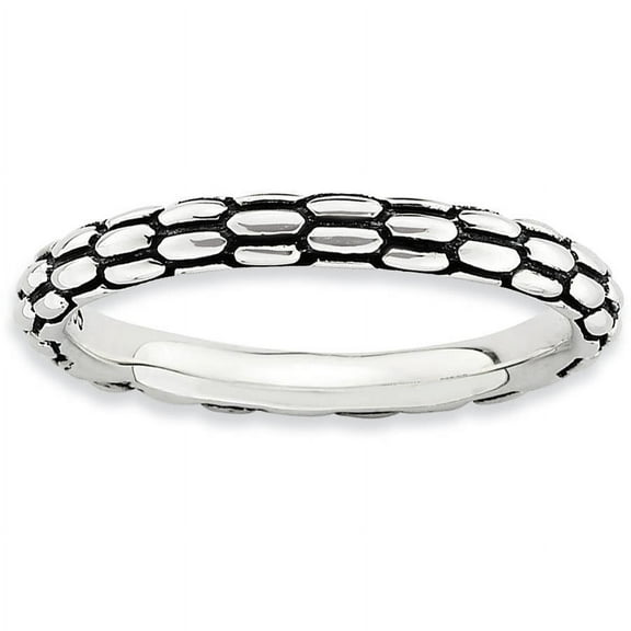 Sterling Silver Antiqued Ring