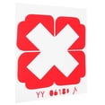 thumbnail image 3 of Medical Emergency Logo Safety Signage Label Hospital Decal Plastic First Aid Sticker, 3 of 9