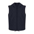 thumbnail image 4 of ATOYSOY Women's Fall Vest Casual Sleeveless Hooded Zip Up Jacket Trendy Winter Coat Outerwear Blue XXL, 4 of 6
