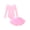 Pink-A, variant on YEAHDOR Kids Girls Ballet Leotard Gymnastics Costume Long Sleeve Solid Color Dance Leotard Bodysuit Pink 12