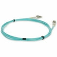 thumbnail image 5 of 5M BK840A LC M/M OM4 AQUA FIBER UPC DUPLEX LSZH PATCH CABLE, 5 of 8