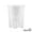 Clear, variant on SXCRFKXH Clear Plastic Plant Pots, Clear Nursery Pots with Holes, Orchid Vase with Tray, Clear Nursery Pots for Indoor Gardenc
