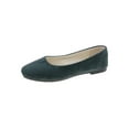 thumbnail image 1 of MAWCLOS Chaussures Décontractées pour Femmes Chaussures de Marche Confort à Enfiler Ballerines Mode Bout Carré Ballerine de Soirée Vert Foncé 8.5, 1 of 2