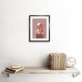 thumbnail image 2 of Red Squirrel Acorn Search Art Print Framed Poster Wall Decor 9x7 inch, 2 of 5