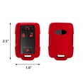 thumbnail image 4 of Xotic Tech Red TPU Remote Key Fob Cover Case w/Face Panel Compatible with GMC Sierra Yukon Canyon Cadillac or Chevrolet Silverado 1500 2500HD 3500HD Colorado (Fit the 4/5/6 button), 4 of 9