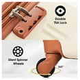 thumbnail image 4 of Hardshell Luggage Sets 2Pcs + Bag Spinner Suitcase with TSA Lock Lightweight 20" + 28", 4 of 8