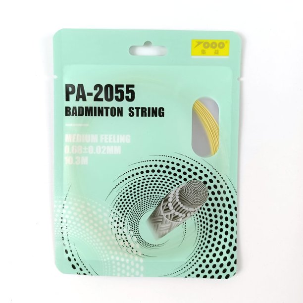 Línea de bádminton TOPO Jiyi PA-2055 Línea de bádminton de alta elasticidad y duradera Línea de raqueta de bádminton para equipos de sala de juego