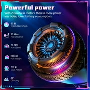 LIEAGLE Hoverboard with Bluetooth Speaker & LED Lights for Kids Adults, Weight Limit 200lb, Graffiti