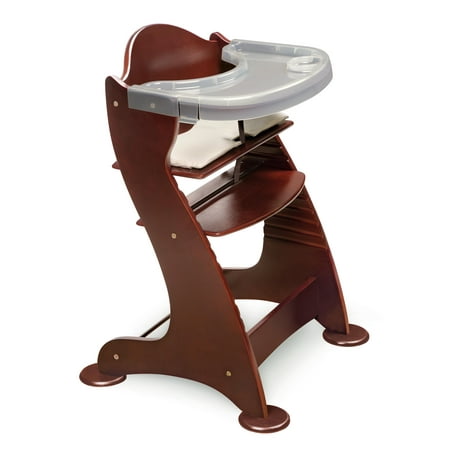 Badger Basket - Wooden High Chair, Cherry