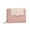 Pink, variant on Women's Small Wallet Leather Zipper Wallet, Compact Bifold ID Card Holder with Multiple Card Slots, Slim Lightweight Coin Purse for Women
