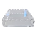 thumbnail image 1 of MesaSe Scalloped Acrylic Tray  Acrylic Scalloped Tray with Magnetic   Acrylic Picture Frame Decorative Tray  Tray for Coffee Table  Clear Acrylic Tray  Clear Decorative Tray Organizing(1p, 1 of 9