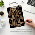 thumbnail image 5 of FMSHPON Butterflies Clipboard Hardboard Wood Nursing Clip Board and Pull for Standard A4 Letter 13x9 inches, 5 of 8