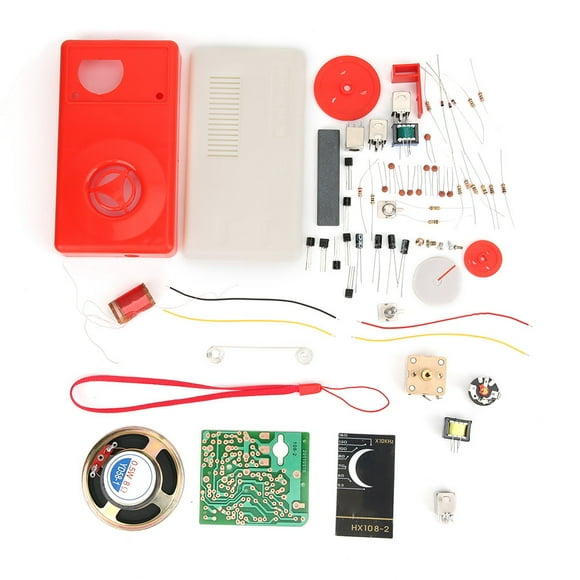Sonew Radio Parts,Radio Electronic Parts,HX108-2 7 Tube Radio Electronic DIY Kit Electronic Learning Set Radio Parts