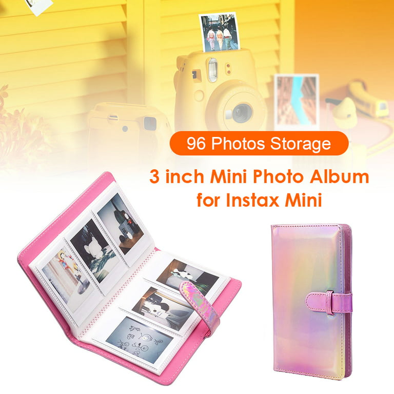 Pinfect 96 Pockets Polaroid Photo Album Instant Holder for Fujifilm Instax  Mini Film 