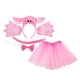 thumbnail image 1 of Disfraz de animal para cosplay: pollito, pato, conejo, cerdo. Incluye diadema y colas. Conjunto para niños., 1 of 7