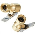 thumbnail image 6 of 12 Pieces Brass Air Chuck Open Flow Straight Tire Chuck with Clip for Tire Inflator Gauge Compressor Accessories, 6 of 6