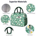 thumbnail image 4 of Flower Lunch Bag for Women Men Reusable Insulated Lunch Bags, Leakproof Cooler Food Lunch Tote Bag, Large Capacity Lunch Box for Work School Travel Picnic, 4 of 7