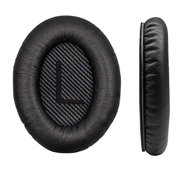 Almohadillas de Repuesto para Auriculares Quiet Comfort 35 (QC35) y 35 II (QC35 II) (Negro)