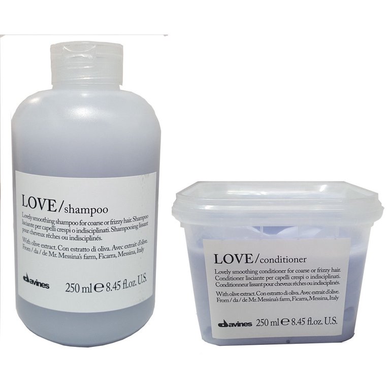 Davines Love Smoothing Curl Shampoo & Conditioner, 250ml