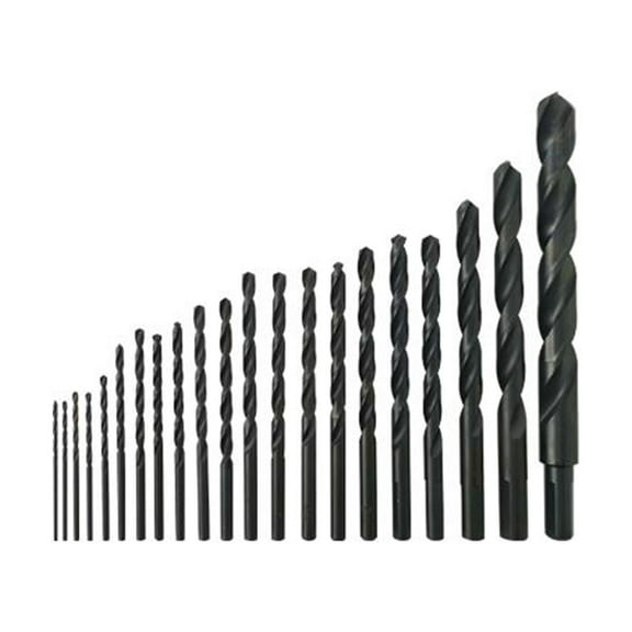 Master Mechanic 259516 21-Pc. Drill Bit Set, Black Oxide - Quantity 5