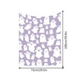 thumbnail image 2 of Halloween Printed Fleece Blanket - Soft Throw Blanket for Sofa Office Nap Warm Plush Lightweight Blanket Desk Companion(D-29.5× 39.4inch), 2 of 4