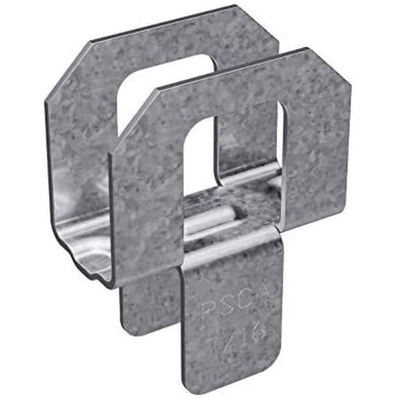 500 Count Simpson Strong-Tie PSCL 7/16-R50-10 7/16-Inch Plywood Sheathing Clip 10 bags/50 per Bag