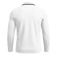 thumbnail image 6 of Busydd Quarter Zip Pullover Men Casual Solid Color Long Sleeve Shirts Trendy Comfortable Lapel Shirts for Men with Chest Pocket M, 6 of 7