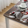thumbnail image 4 of nygtbtfer Table Cloth, Fitted Tablecloths with Elastic Edge, Wipeable Table Cover for Kitchen WeddingSweetest Love Gnomes Seasonal Holiday, 4 of 7