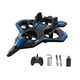 thumbnail image 4 of Aviones de control remoto de espuma con fija ligera, avión de juguete portátil para exteriores, avión RC para adultos, principiantes y niños. D azul, 4 of 9