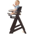 thumbnail image 3 of Height Right™ High Chair with Infant Insert - Safe, comfortable seat children, adjustable wood high chair is ideal for children aged 6 mos. to 3 years- ESPRESSO, 3 of 6