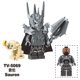 thumbnail image 2 of Set de 8 Figuras de Bloques de Construcción de Personajes Épicos, Mini Figuras Coleccionables de 8.8 cm, Orcos y Magos, Juguetes de ABS para Niños y Fans, 2 of 9
