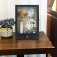 thumbnail image 2 of Rustic Black Wooden Shadow Box Frame with Drawer and Soft Line Back, 2 of 6