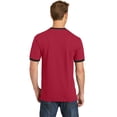 thumbnail image 2 of Port & Company Men's Classic Ringer T Shirt_Red/ Jet Black_XL, 2 of 2