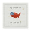 Trademark Fine Art 'USA Cuties II Shiplap' Canvas Art by Pela Studio