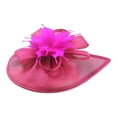 thumbnail image 2 of Sombrero Colcomx Kentucky Derby Tocado Fiesta Rosa Roja, 2 of 7