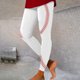 thumbnail image 1 of MKLEKYY Leggings deportivos informales para mujer, pantalones de yoga ajustados con estampado de béisbol, pantalones de entrenamiento informales, 1 of 3