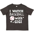 thumbnail image 3 of Inktastic I Watch Baseball with My Gigi Boys or Girls Toddler T-Shirt, 3 of 5
