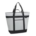 thumbnail image 1 of LOVEVER Sac Isotherme Réutilisable 40 L Sacs Souples Étanches Portables Sacs Thermiques pour Épicerie Plage Gris, 1 of 3