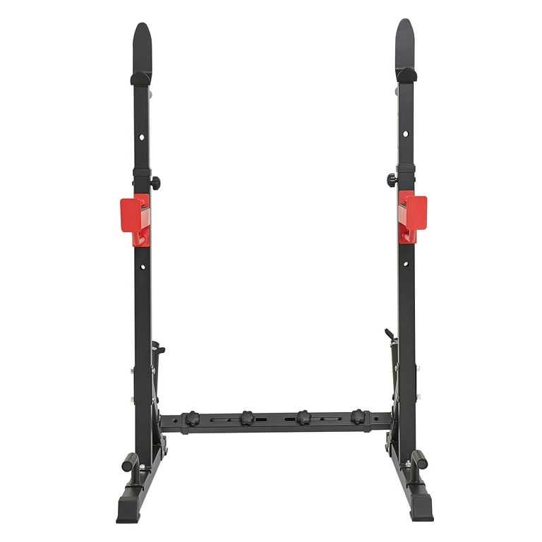 SKYSHALO Squat Stand Power Rack Multi Function Adjustable Bench Press Rack Barbell Rack Stand Weight Lifting Rack for Home Gym Strength Trainingred Load 600 Lbs Walmart