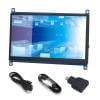 Pantalla IPS de 7 pulgadas 1024x600 Monitor táctil capacitivo para Raspberry Pi 4/3 WDOplteas Para estrenar