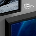 thumbnail image 4 of wall26 Framed Canvas Print Wall Art Set Vibrant Astronaut Moon Crater Astronomy &amp; Space Nature Digital Art Sci-Fi &amp; Fantasy Decorative Landscape for Living Room, Bedroom, Office - 16"x24, 4 of 5