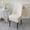 Beige, variant on Stool Cover Round, Non-Slip Elastic Seat Cover, Stretchable Nylon Spandex Fabric, Universal Fit for Bar Stools, Beige Chair Protector, Washable Durable