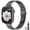 Black, variant on BANDOVA Slim Metal Band for Apple Watch, Women's Thin Stainless Steel Strap with Tool, Gold, 38mm/40mm/41mm/42mm(Series 11/10)