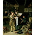 thumbnail image 2 of James Henry Beard 15x17 Gold Ornate Wood Frame and Double Matted Museum Art Print Titled - The Long Bill (1840), 2 of 4
