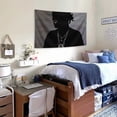 thumbnail image 4 of Hip Pop Music Album Tapestry Ken American Rapper Carson Flag Banner,Funny Man Cave Wall Flag with Brass Grommets for College Dorm Room, 4 of 6